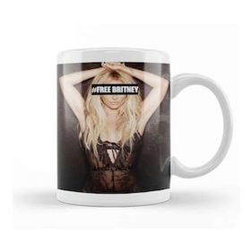 Baskı Dükkanı Free Britney Freebritney Kupa Bardak