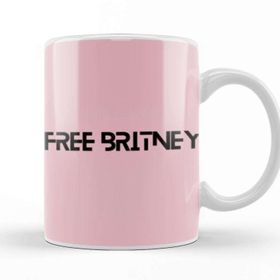Baskı Dükkanı Free Britney Spears Kupa Bardak