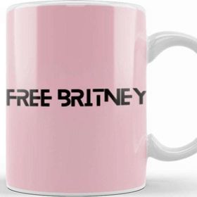 Baskı Dükkanı Free Britney Spears Kupa Bardak