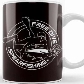 Baskı Dükkanı Free Dive Spearfishing Fishing Hunting Spearfisher Speargun Kupa