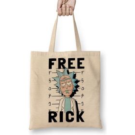 Baskı Dükkanı Free Rick Bez Kadın Günlük Çanta