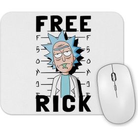Baskı Dükkanı Free Rick Mouse Pad