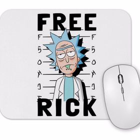 Baskı Dükkanı Free Rick Mouse Pad