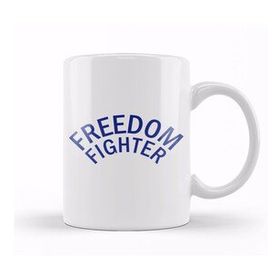 Baskı Dükkanı Freedom Fighter Kupa Bardak