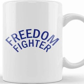 Baskı Dükkanı Freedom Fighter Kupa Bardak