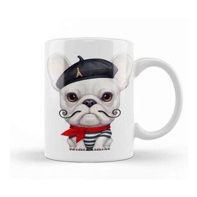 Baskı Dükkanı French Bulldog 01 Kupa
