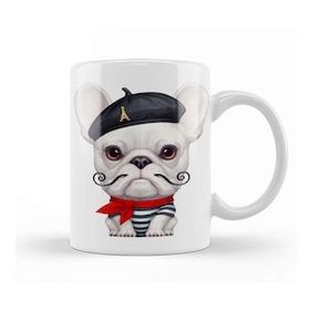Baskı Dükkanı French Bulldog 01 Kupa