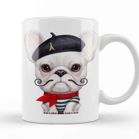 Baskı Dükkanı French Bulldog 01 Kupa