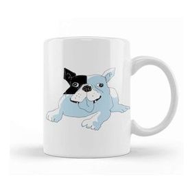 Baskı Dükkanı French Bulldog Blue Kupa
