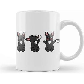 Baskı Dükkanı French Bulldog Coffee Lover Kupa