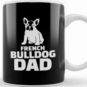 Baskı Dükkanı French Bulldog Dad Pug Kupa