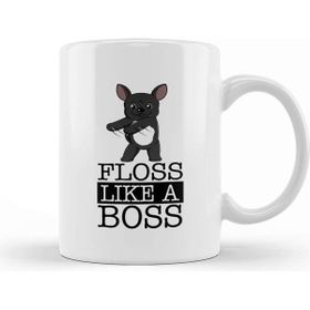 Baskı Dükkanı French Bulldog Floss Like A Boss Kupa