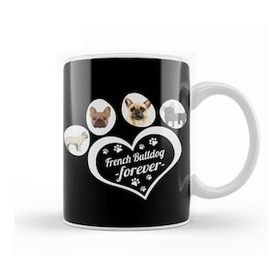 Baskı Dükkanı French Bulldog Forever Kupa