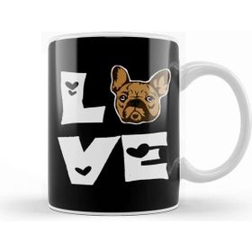 Baskı Dükkanı French Bulldog Funny Frenchie Mom Dad Pug Kupa