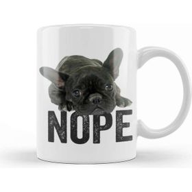 Baskı Dükkanı French Bulldog Nope 01 Kupa
