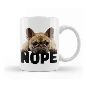 Baskı Dükkanı French Bulldog Nope Kupa