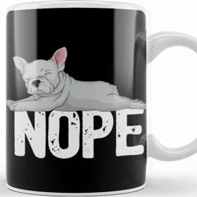 Baskı Dükkanı French Bulldog Nope Kupa