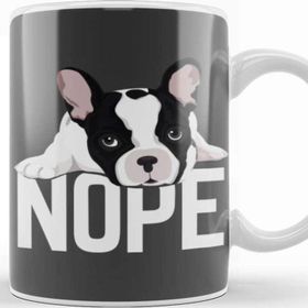 Baskı Dükkanı French Bulldog Nope Kupa