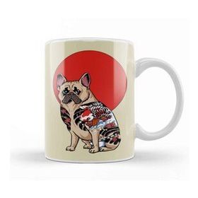 Baskı Dükkanı French Bulldog Yakuza Kupa