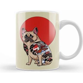 Baskı Dükkanı French Bulldog Yakuza Kupa