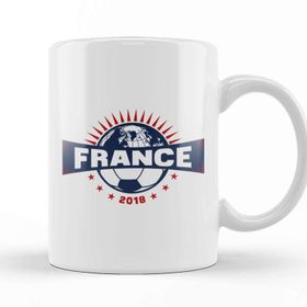 Baskı Dükkanı French Footbal Lfrance Half World Football Championship 2018 Kupa