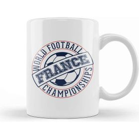 Baskı Dükkanı French Football France Stamp World Football Championship 2018 Kupa