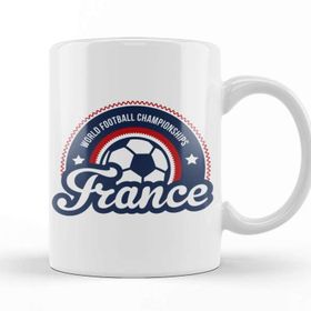 Baskı Dükkanı French Football France Sunrise World Football Championship 2018 Kupa