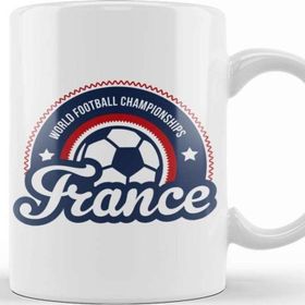 Baskı Dükkanı French Football France Sunrise World Football Championship 2018 Kupa