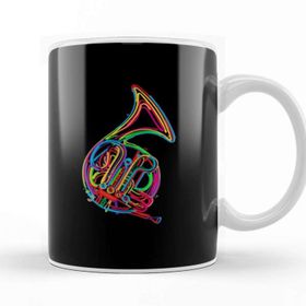 Baskı Dükkanı French Horn Music Kupa