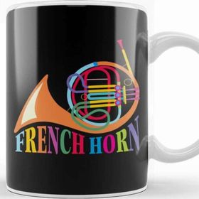 Baskı Dükkanı French Horn Music Kupa