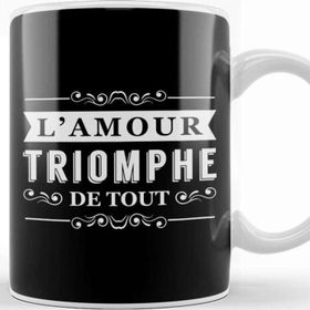 Baskı Dükkanı French Slogan Laissez Faire Kupa