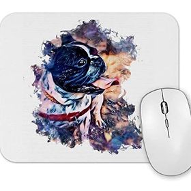 Baskı Dükkanı Frenchie Dog Mouse Pad