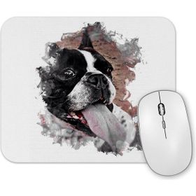 Baskı Dükkanı Frenchies Pug Köpek Mouse Pad