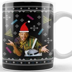 Baskı Dükkanı Fresh Prince Of Bel Air Will Smith Christmas Knit Pattern Kupa