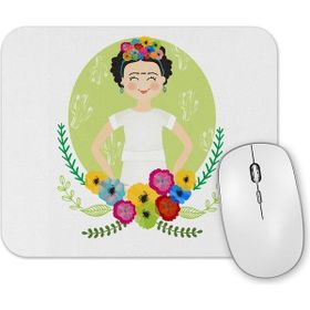 Baskı Dükkanı Frida Gülümseme Mouse Pad