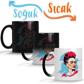 Baskı Dükkanı Frida Kahlo 06 Sihirli Porselen Kupa