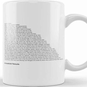 Baskı Dükkanı Friedrich Nietzsche Quotes Kupa