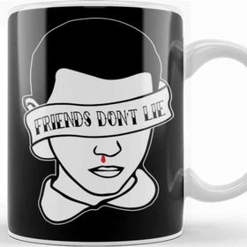 Baskı Dükkanı Friends Don't Lie Eleven Strangers Things Kupa
