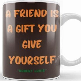 Baskı Dükkanı Friendship Quotes Day Ideas Love Gift Robert Louis Kupa