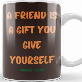 Baskı Dükkanı Friendship Quotes Day Ideas Love Gift Robert Louis Kupa