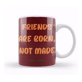Baskı Dükkanı Friendship Quotes Gift Henry Adams Kupa