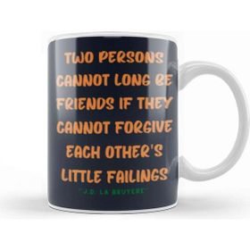 Baskı Dükkanı Friendship Quotes Gift Jean De La Bruyere Kupa