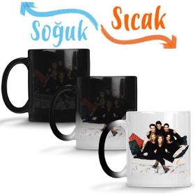Baskı Dükkanı Friendstv Sihirli Porselen Kupa