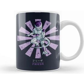 Baskı Dükkanı Frieza Retro Japanese Dragon Ball Z Kupa