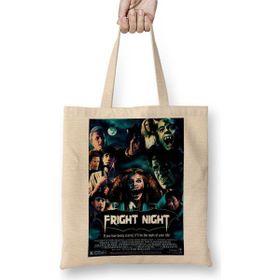 Baskı Dükkanı Fright Night Bez Kadın Günlük Çanta