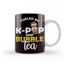 Baskı Dükkanı Fueled By K-Pop And Bubble Tea Korean Pop Music Food Drinks Kupa