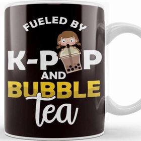Baskı Dükkanı Fueled By K-Pop And Bubble Tea Korean Pop Music Food Drinks Kupa