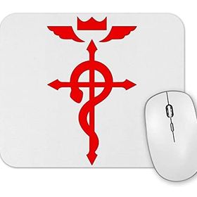 Baskı Dükkanı Full Metal Alchemist Flamel Sembol Mouse Pad