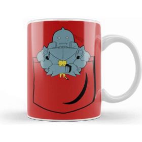 Baskı Dükkanı Fullmetal Alchemist Porselen Kupa
