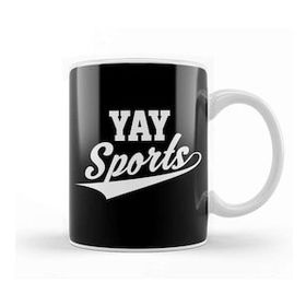 Baskı Dükkanı Funny And Sarcastic Yay Sports T Kupa Bardak